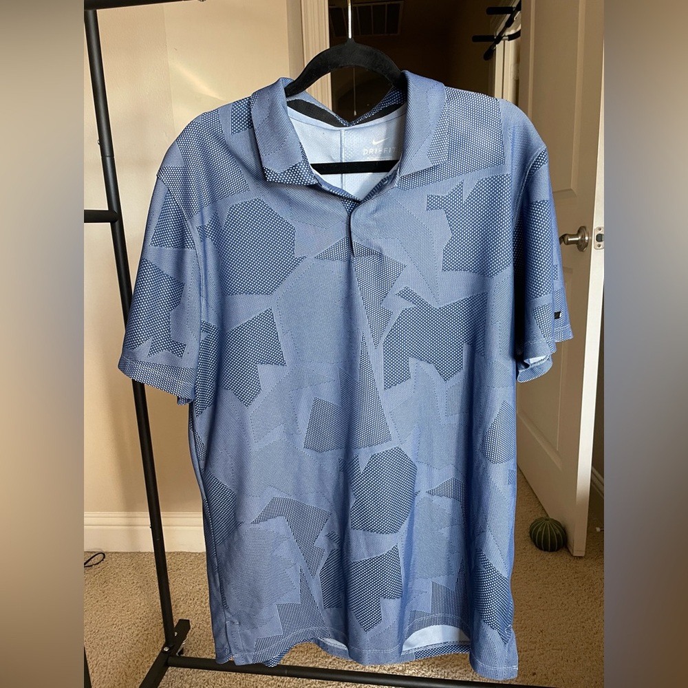 tiger woods dri fit golf polo